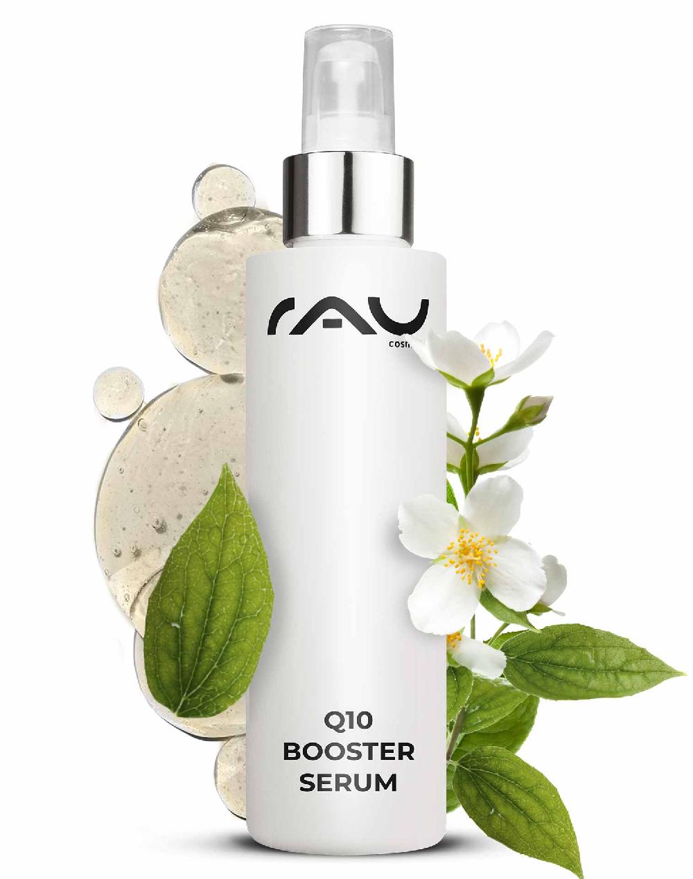 Rau Cosmetics Q10 Booster Serum 100 ml - mit Hyaluron Q10 & Lecithin Fabrikladen