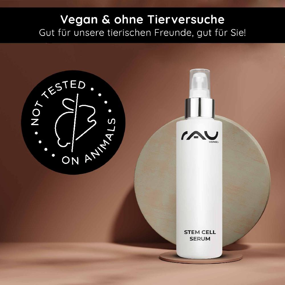 Rau Cosmetics Stem Cell Serum 100 ml Anti-Aging Stammzellen Serum für reife & trockene Haut Im Verkauf