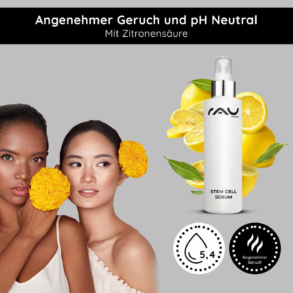 Rau Cosmetics Stem Cell Serum 100 ml Anti-Aging Stammzellen Serum für reife & trockene Haut Im Verkauf