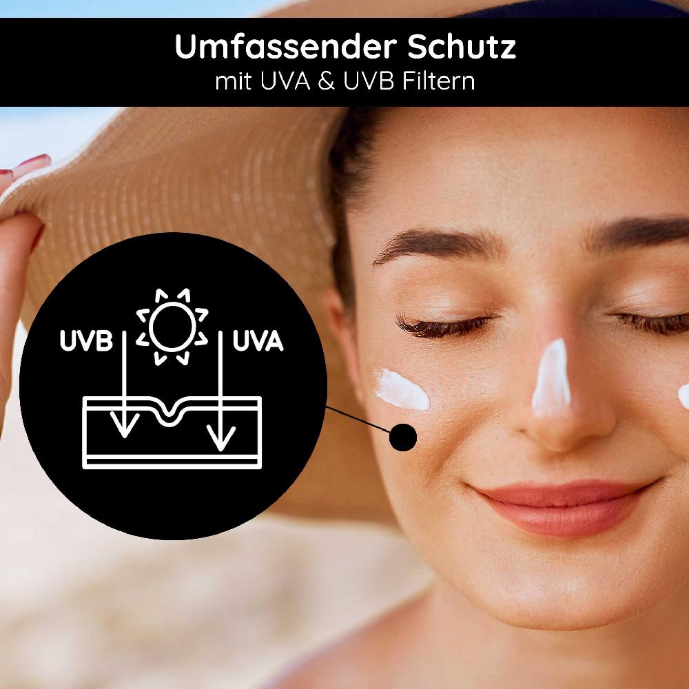Rau Cosmetics Sunscreen SPF 50 with Bio-Karanja Öl 75 ml - Sonnenschutz zollfrei
