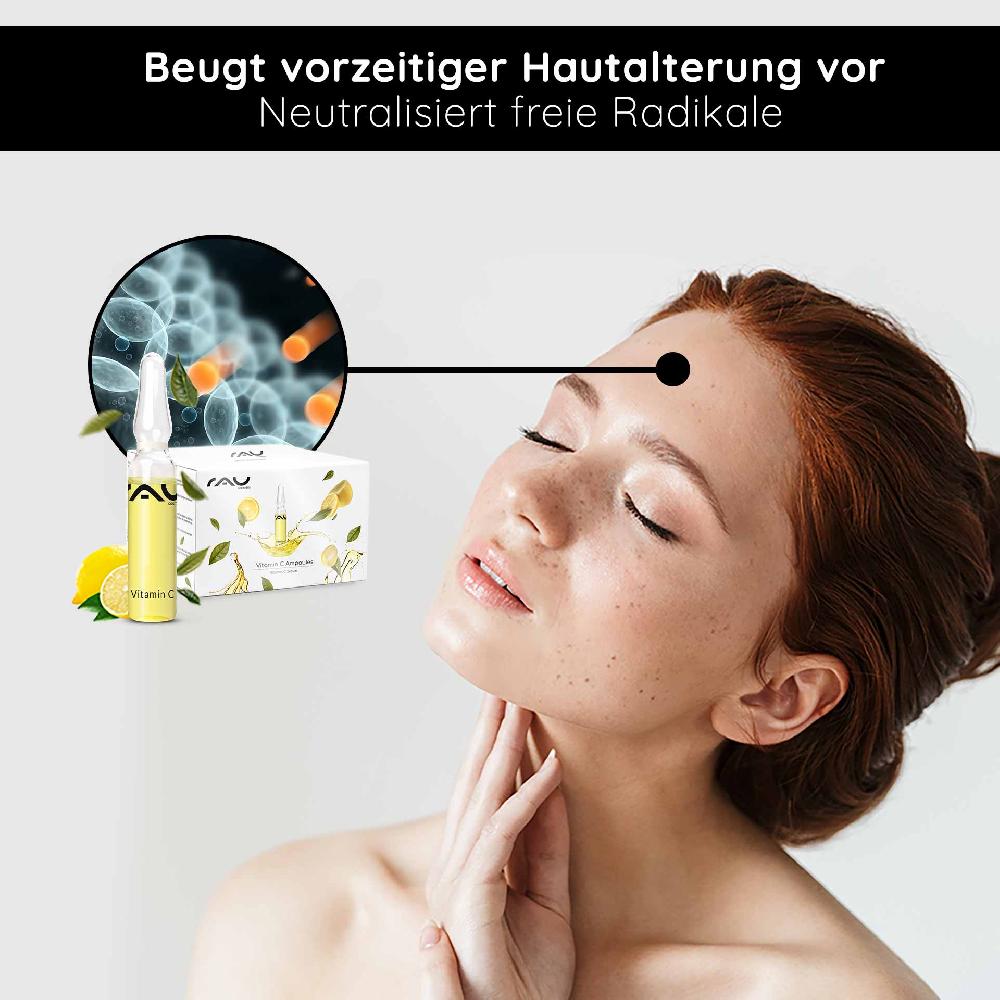 Rau Cosmetics Vitamin C Ampullen 14x2 ml für reife & unreine Haut Outlet