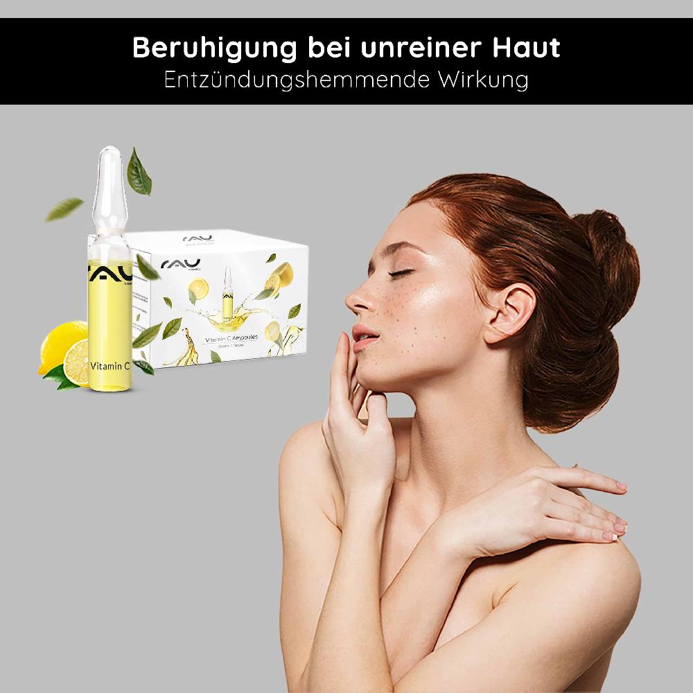 Rau Cosmetics Vitamin C Ampullen 14x2 ml für reife & unreine Haut Outlet