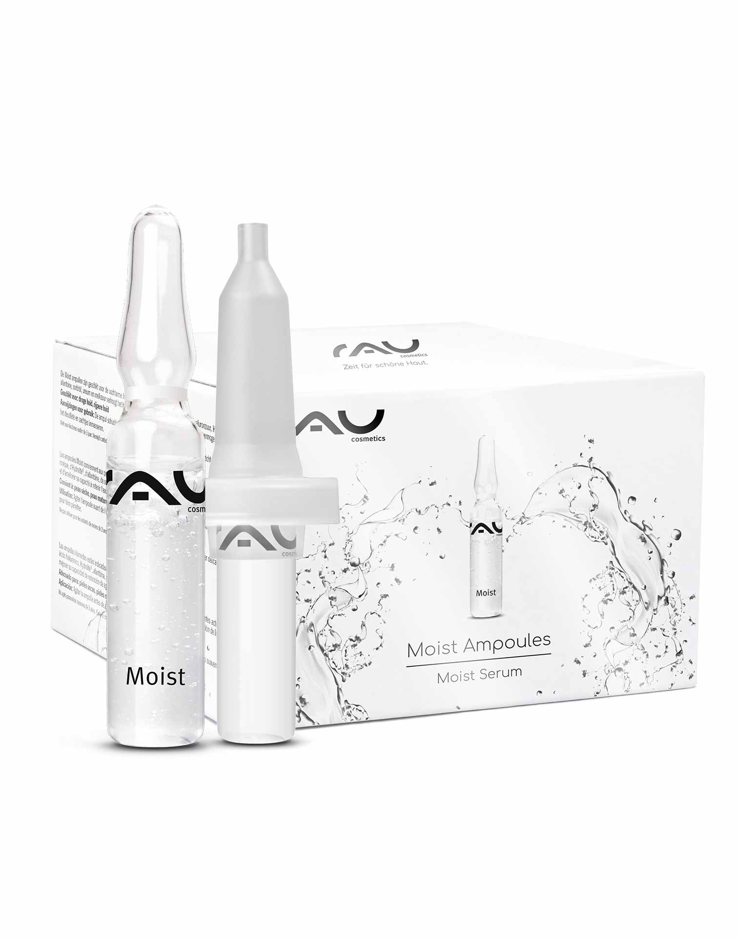 Rau Cosmetics Moist Ampullen 7x2 ml inkl. Applikator Hyaluron Booster Hotsell