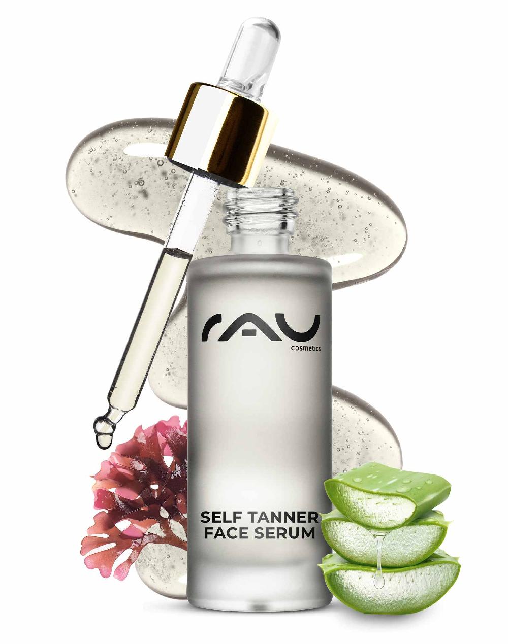 Rau Cosmetics Self Tanner Face Serum 30 ml Natürlicher Selbstbräuner Fabrikverkauf