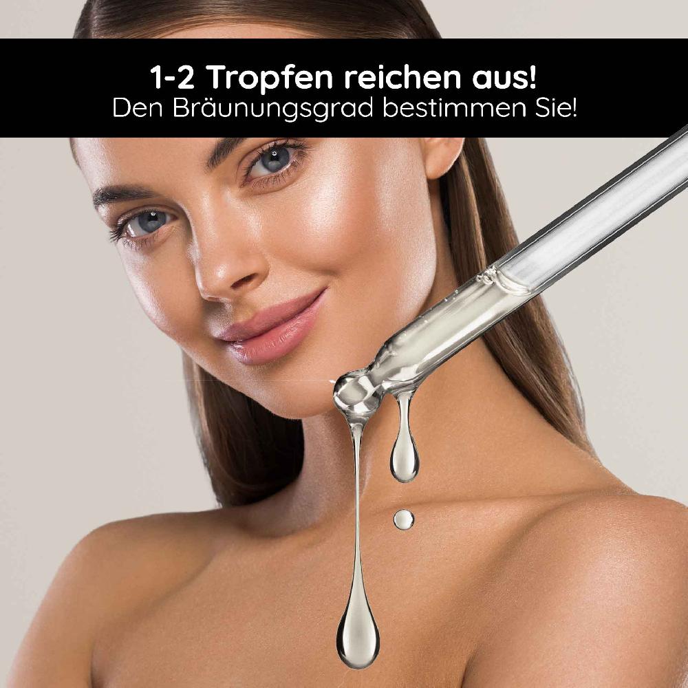 Rau Cosmetics Self Tanner Face Serum 30 ml Natürlicher Selbstbräuner Fabrikverkauf